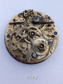 Skeleton Pocket Watch Movement