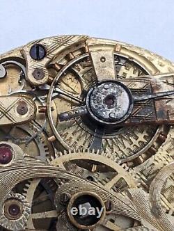 Skeleton Pocket Watch Movement