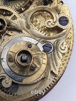 Skeleton Pocket Watch Movement