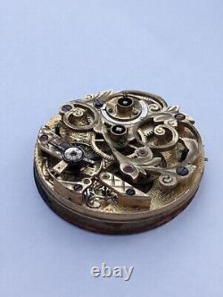 Skeleton Pocket Watch Movement