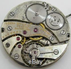 Slim Omega 17 jewels 8 adj. Pocket watch movement for part OF 35ML