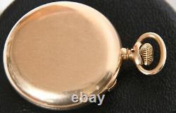 Solid 14k C. H. Meylan split second chronograph pocket watch complicated movement