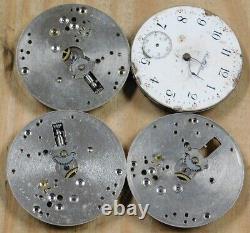 South Bend 16s Pocket watch movement lot for parts e110