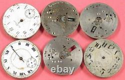 South Bend 16s Pocket watch movement lot for parts lot d682