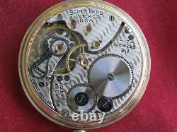 Southbend 17j 16s Model 2 Pocket Watch, 211 Movement, ca. 1924