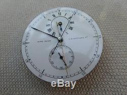 Split seconds chronograph pocket watch movement