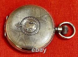 Sterling Silver Hunter 16S Pocket Watch Case- No Movement (Can Include Crystal)