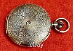 Sterling Silver Hunter 16S Pocket Watch Case- No Movement (Can Include Crystal)