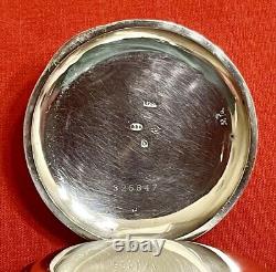 Sterling Silver Hunter 16S Pocket Watch Case- No Movement (Can Include Crystal)