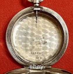 Sterling Silver Hunter 16S Pocket Watch Case- No Movement (Can Include Crystal)