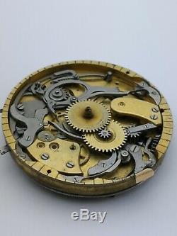 Superb Rare & High Quality Minute Repeater Pocket Watch Movement (AB34)