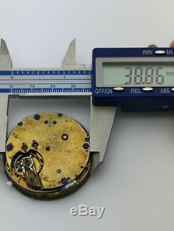 Superb Rare & High Quality Minute Repeater Pocket Watch Movement (AB34)