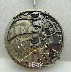 Superb Tiffany / Patek Philippe 5 Minute Repeater Pocket Watch Movement / Video