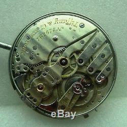 Superb Tiffany / Patek Philippe 5 Minute Repeater Pocket Watch Movement / Video