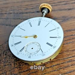 Swiss Detent Chronometer Pocket Watch Movement, Working, High Grade (P194)