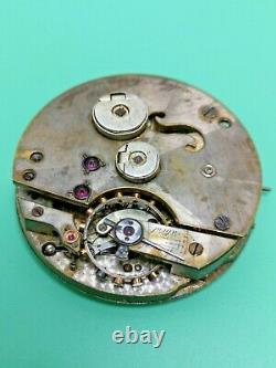 Swiss Detent Chronometer Pocket Watch Movement for Repair (Eardley Norton) P110
