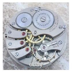 Swiss Hefik Watch Co. 16 Ligne Wind Pocket Watch Movement ca. 1920