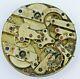 Swiss Independent Seconds Dual Train Pocket Watch Movement Highly Jewelled (e70)