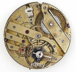 Swiss Lever Chronometer High Grade Pocket Watch Movement No 159 Spares R75