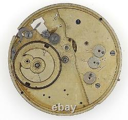 Swiss Lever Chronometer High Grade Pocket Watch Movement No 159 Spares R75