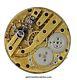 Swiss Lever Pocket Watch Movement Very High Grade Spares Repairs R4