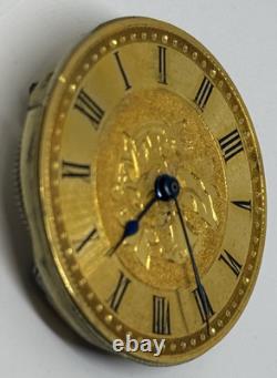 Swiss Pocket Watch Movement Runs