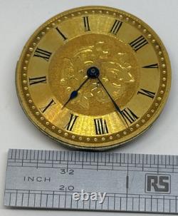 Swiss Pocket Watch Movement Runs