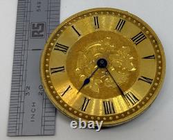 Swiss Pocket Watch Movement Runs
