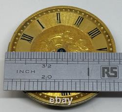 Swiss Pocket Watch Movement Runs