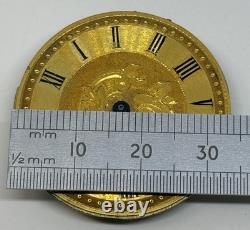 Swiss Pocket Watch Movement Runs