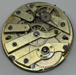 Swiss Pocket Watch Movement Runs