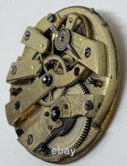 Swiss Pocket Watch Movement Runs