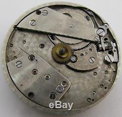 T. Kirkpatrick Pocket Watch Movement for parts OF high grade 38.6 mm