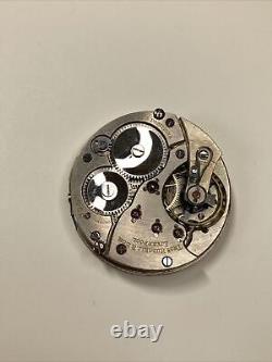 THOS RUSSELL & SON Liverpool 17J 3 Positions Swiss Men's Pocketwatch Movement