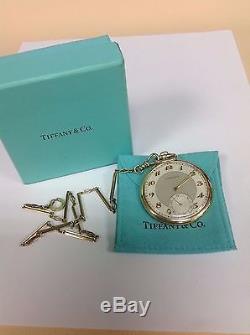 TIFFANY & Co. 14k Pocket Watch with Movado Movement & 14k Fob Gorgeous REDUCED