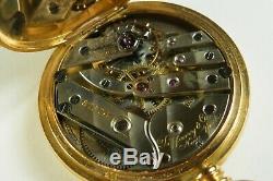 TIFFANY & Co. 18K Gold Pocket Watch Hunter Hi-Grade movement (Patek, Meylan, ect)