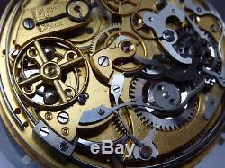 Taschenuhrwerk grande complication Pocketwatch movement Edouard Glauser