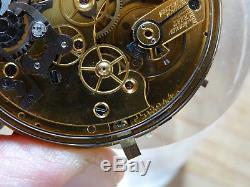 Taschenuhrwerk grande complication Pocketwatch movement Edouard Glauser