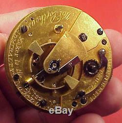 Thomas Porthouse London No722 Detent Chronometer Helical MVT Case Pocket Watch