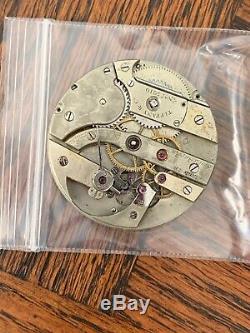 Tiffany 1800s Patek Philippe Pocket Watch Movement & Dial Old Antique