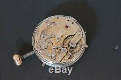 Tiffany & Co 5 Minute Repeater With Split Second Pocket Watch Movement