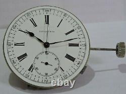 Tiffany Quarter Repeater Chronograph Swiss Pocket Watch Movement