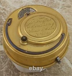 Tregent Watchmaker to Prince of Wales Fusee Cylinder Pocket Watch Movement 1790