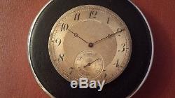 Ultra Thin CARTIER EWC EUROPEAN WATCH Co Small Seconds Pocket Watch Movement