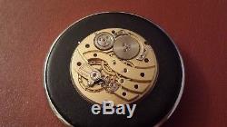 Ultra Thin CARTIER EWC EUROPEAN WATCH Co Small Seconds Pocket Watch Movement