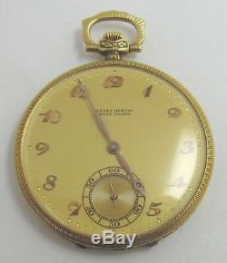 Ulysse Nardin Locle Suisse Gold Pocket Watch