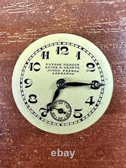 Ulysse Nardin Movement 20mm Antique Pocket Watch Requires Maintenance