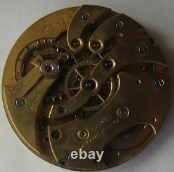 Ulysse Nardin Pocket Watch movement & enamel dial 44,5 mm. In diameter