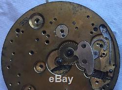 Ulysse Nardin pocket watch movement some parts missing for parts