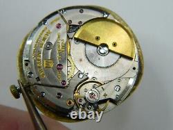 Universal Geneve 2-67 Golden Shadow 25j Micro-rotor Watch Movement Runs Repair